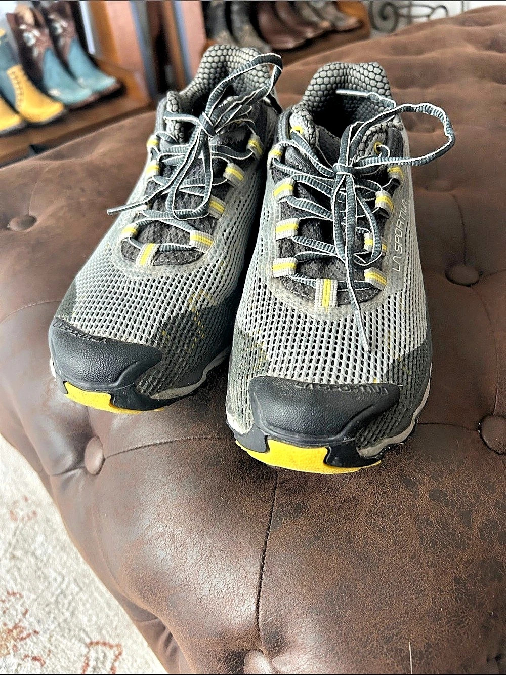 La Sportiva Wildcat Trail Running Shoes Gray & Black